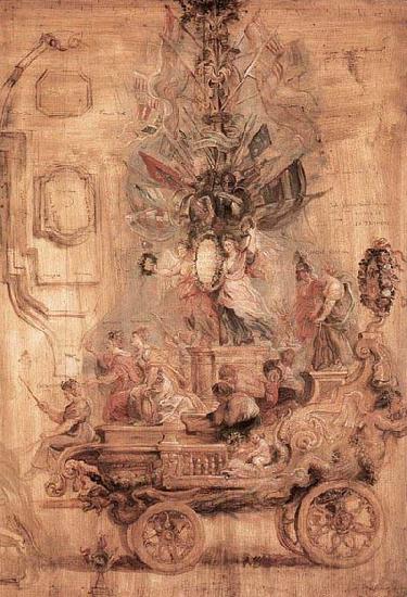 Peter Paul Rubens The Triumphal Car of Kallo Spain oil painting art